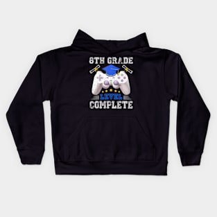 8th Grade Level Complete Gamer Class Of 2024 Kids Hoodie